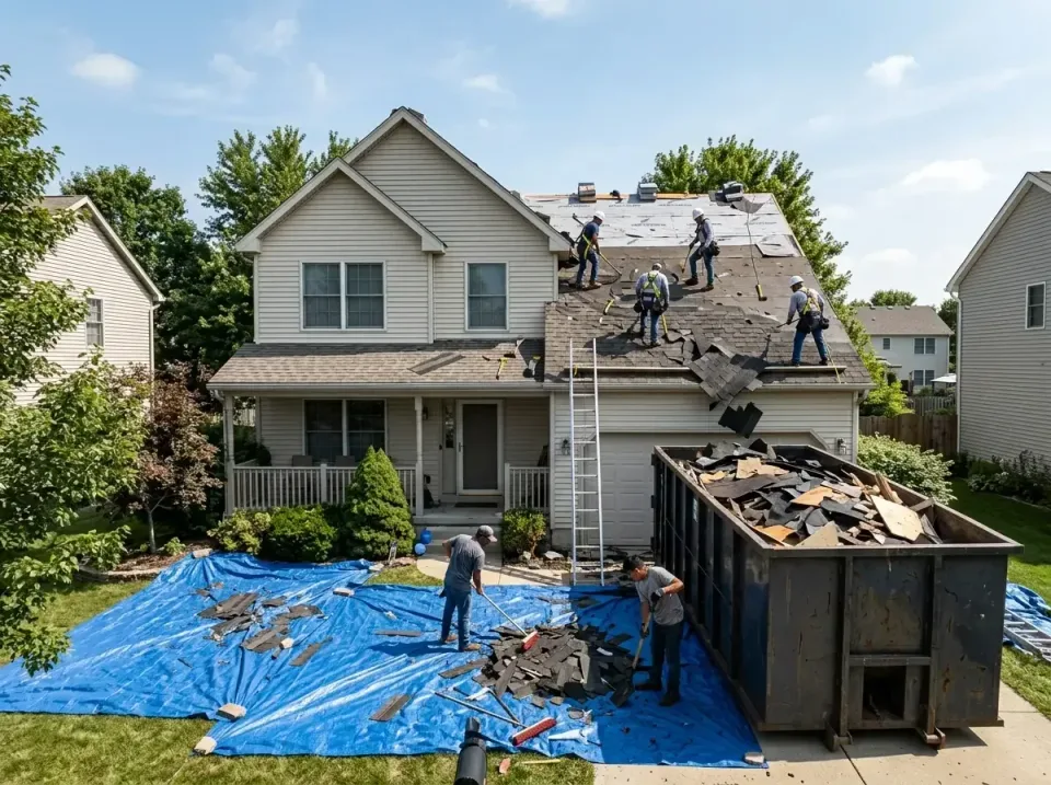 roof-replacement-debris-remova-004 — frequently asked questions, Cheapest Dumpster Rentals in Sandusky, OH